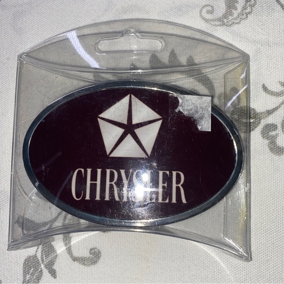 Vintage Chrysler Belt Buckle
Licensed Brushed Metal Car Logo - Picture 5 of 6